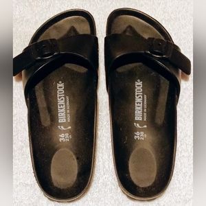 Birkenstock Madrid EVA Black Sandals Women's Size 5 EU Size 36